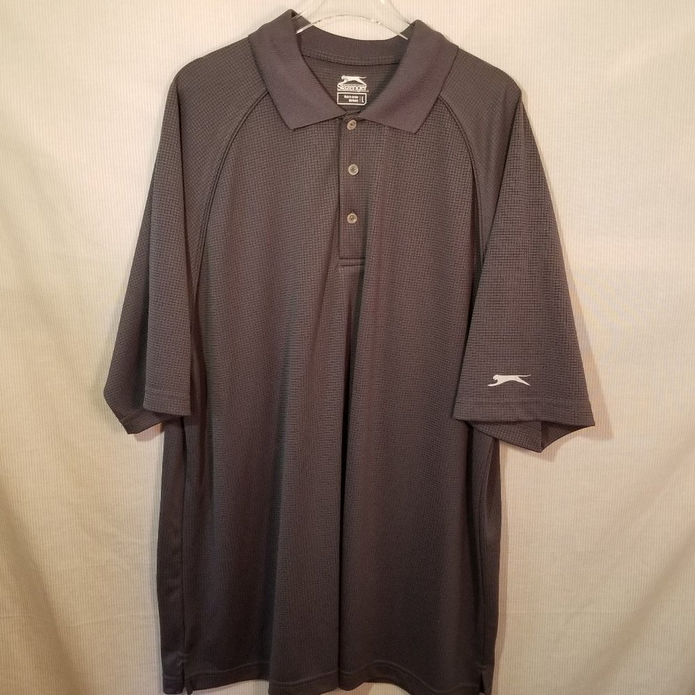 Slazenger Golf Polo Men's Size Large Gray
